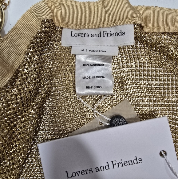 Lovers and Friends Sascha Gown in Gold - Picture 7 of 13